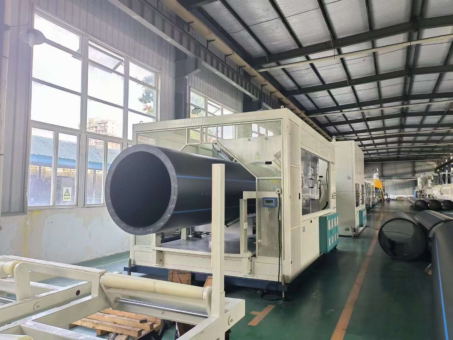 Tubos HDPE de maior diâmetro e problemas de resfriamento