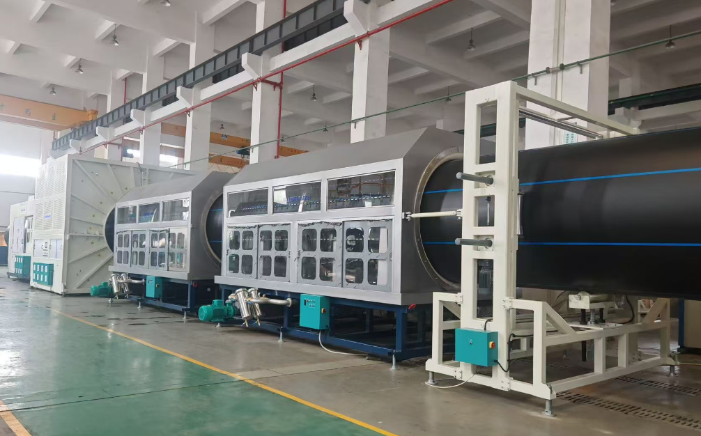 Tubos HDPE de maior diâmetro e problemas de resfriamento